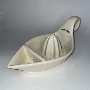 Vintage Rae Dunn Boutique Lemon Orange Squeezer Juicer by Magenta Ceramic Baker